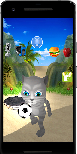 Real Talking Cat - Image screenshot of android app