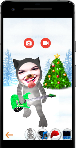 Real Talking Cat - Image screenshot of android app