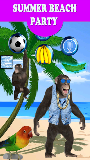 Funny Talking Monkey - Image screenshot of android app