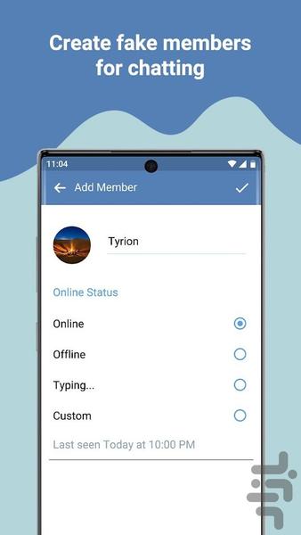 mobogram simulator - Image screenshot of android app