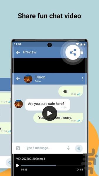 mobogram simulator - Image screenshot of android app