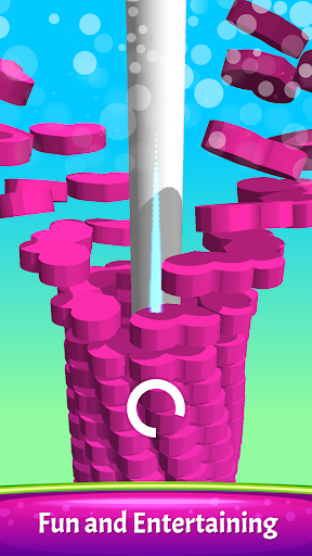 Stack Pop 3D -Helix Ball Blast - Gameplay image of android game