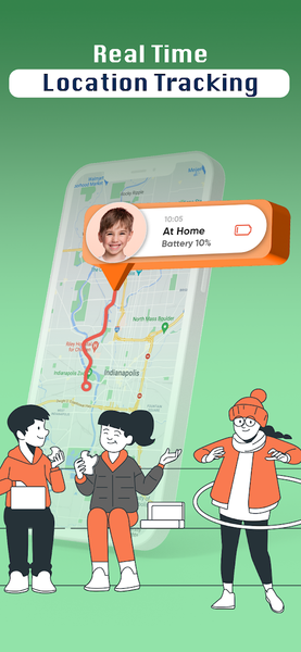 Kith & Track : GPS Tracker - Image screenshot of android app
