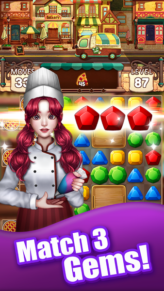 Magic Bakery: Fun Match 3 Game - عکس بازی موبایلی اندروید
