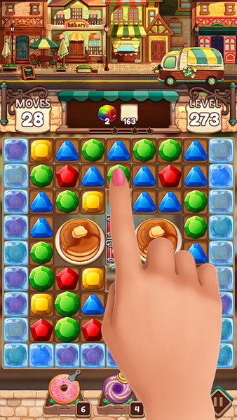 Magic Bakery: Fun Match ۳ Game - عکس بازی موبایلی اندروید