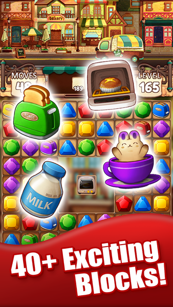 Magic Bakery: Fun Match ۳ Game - عکس بازی موبایلی اندروید
