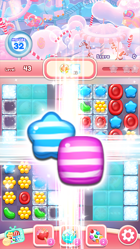 Candy Go Round: Match 3 Puzzle - Gameplay image of android game