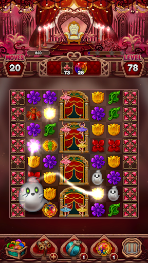 Jewel Opera: Match 3 Game - Gameplay image of android game