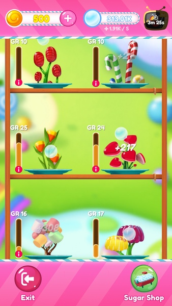 Sweet Candy Bomb: Match 3 Game - Gameplay image of android game