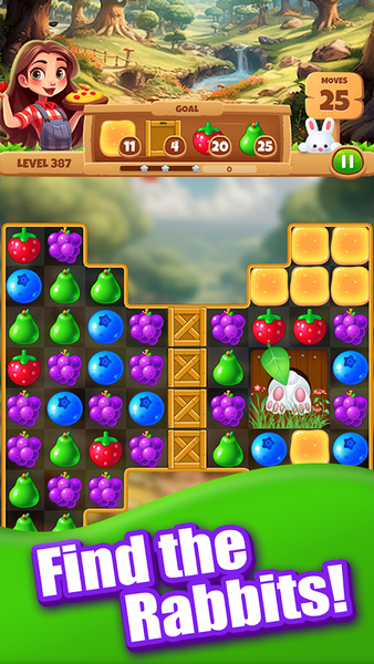 Fruit Quest: Match ۳ Game - عکس بازی موبایلی اندروید