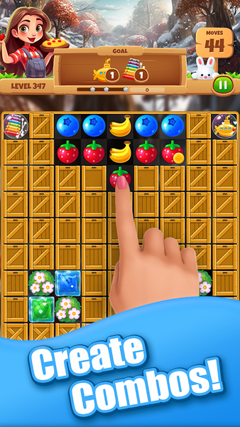 Fruit Quest: Match ۳ Game - عکس بازی موبایلی اندروید