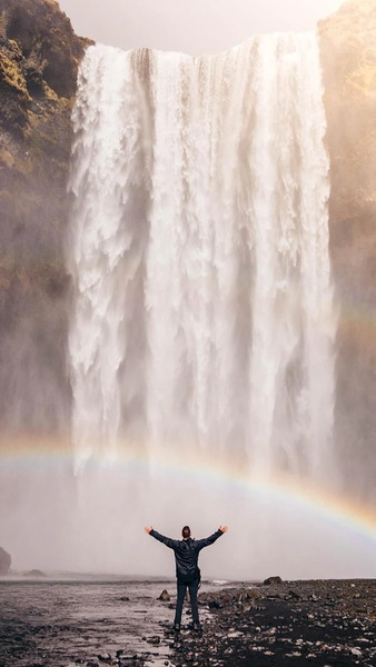 Waterfall Live Wallpaper - Image screenshot of android app