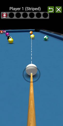 2 Player Billiards Offline - Gameplay image of android game