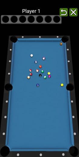2 Player Billiards Offline - Gameplay image of android game
