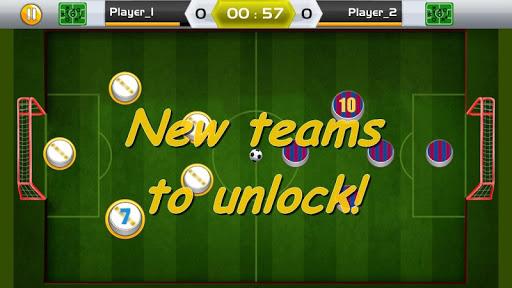 2 Player Finger Soccer - Gameplay image of android game