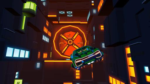 Neon Flytron: Cyberpunk Racer - عکس بازی موبایلی اندروید