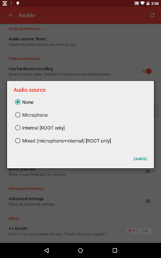 RecMe Screen Recorder - Image screenshot of android app