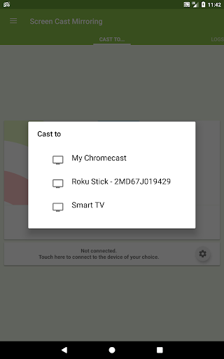 Screen Cast Mirroring - easy s - عکس برنامه موبایلی اندروید