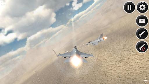 f16 Fighter Jet War Games - Image screenshot of android app