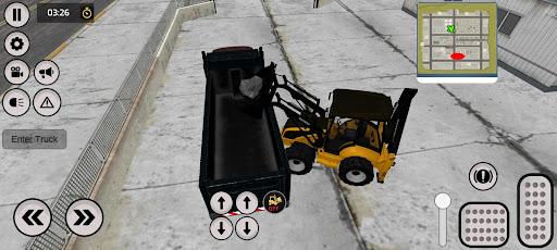 Dozer Loader Game Excavator Simulator - Image screenshot of android app