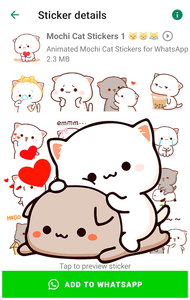 Mochi Cat Stickers