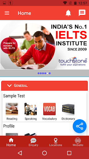 IELTS Touchstone ESOL - Image screenshot of android app
