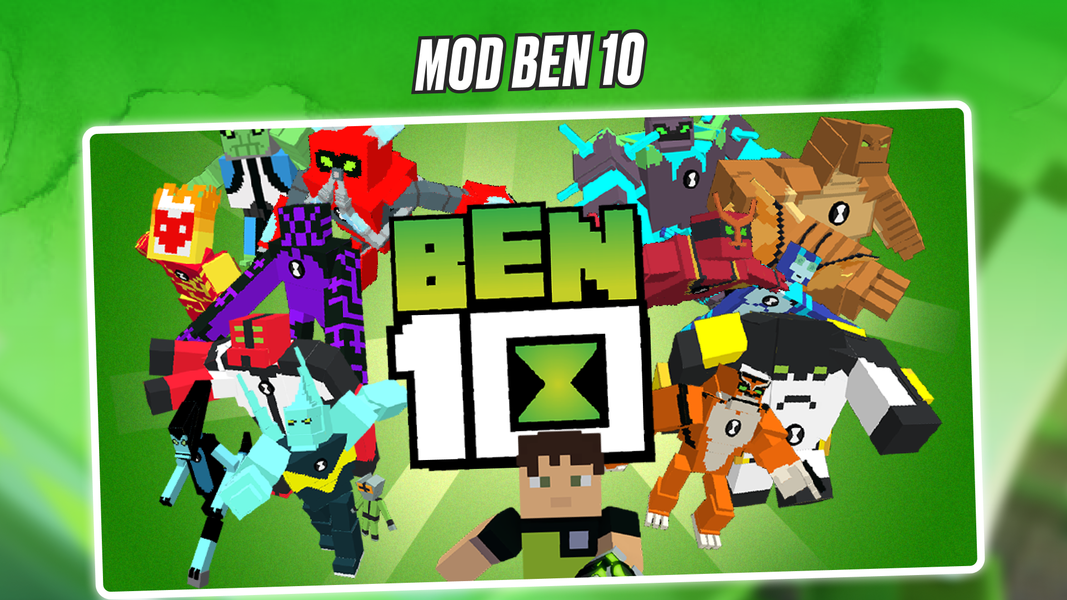 Mod Ben 10 Alien Minecraft - Image screenshot of android app