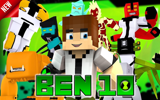 Mod Ben 10 - Maps & Addon Minecraft PE - Image screenshot of android app