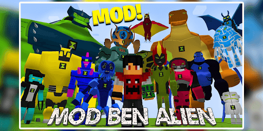 Mod Ben Alien For Minecraft PE - Image screenshot of android app