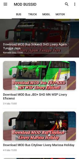 MOD BUSSID (Bus Truck & Mobil) - Image screenshot of android app