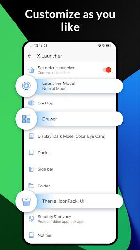 X Launcher - ایکس لانچر - عکس برنامه موبایلی اندروید