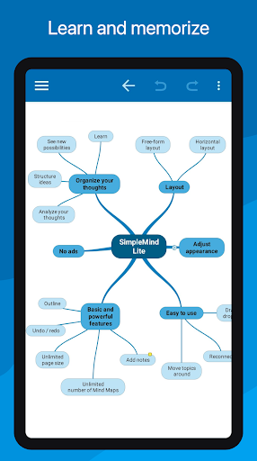 SimpleMind Lite - Mind Mapping - عکس برنامه موبایلی اندروید