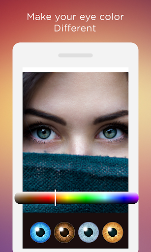 Eye Color Changer Photo Editor - عکس برنامه موبایلی اندروید