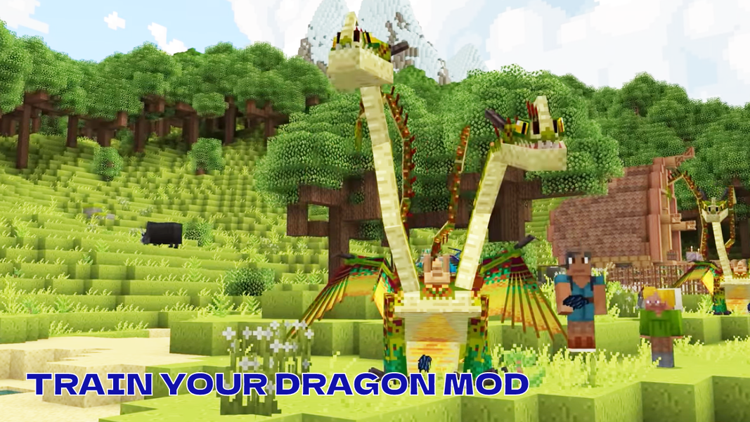 Minecraft Dragon city Mod - Image screenshot of android app