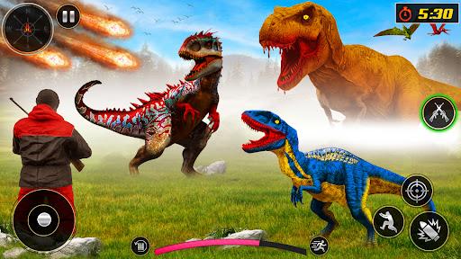 Wild Dinosaur 3D Hunting games - Gameplay image of android game