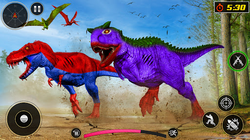 Wild Dinosaur 3D Hunting games Game for Android - Download