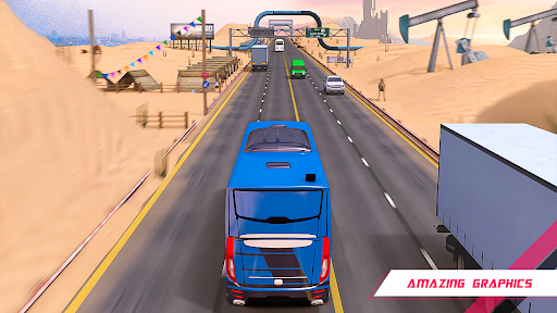 Highway Bus Racing - Bus Racer - Image screenshot of android app