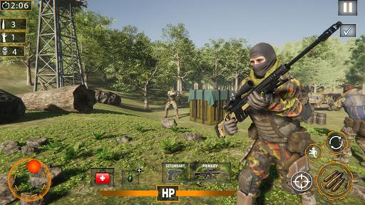 Modern Commando 3D: Army Games - Gameplay image of android game