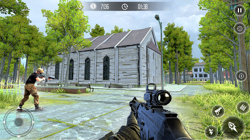 Modern Commando Special Ops - Warfare Combat 3D - Gameplay image of android game