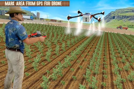 Modern Farming 2 : Drone Farming - Gameplay image of android game