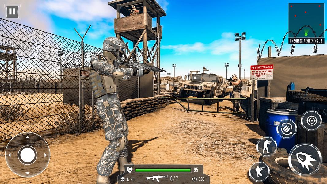 Modern FPS: Shooting Guns Game - Gameplay image of android game