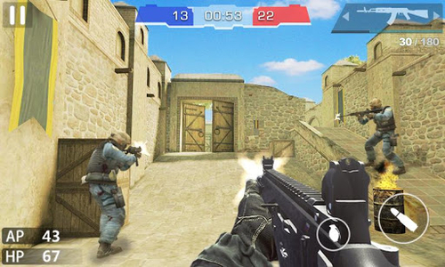 Modern Shoot Counter - Gameplay image of android game