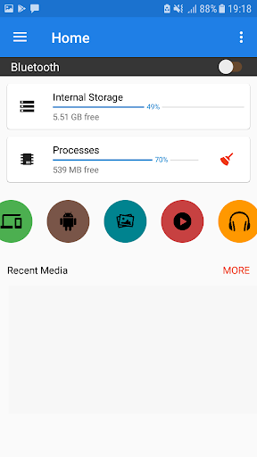 Bluetooth Files Transfer - Image screenshot of android app