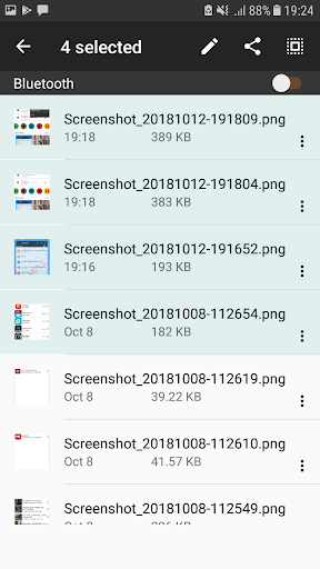 Bluetooth Files Transfer - عکس برنامه موبایلی اندروید