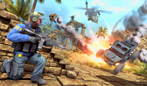 Modern Warfare action: Offline Critical games - Gameplay image of android game