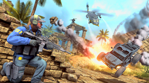 Modern Warfare action: Offline Critical games - Gameplay image of android game