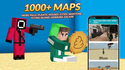 Squid Game mOd for Minecraft - Image screenshot of android app