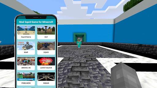 Squid Game mOd for Minecraft - Image screenshot of android app