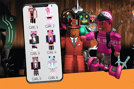 Skin girl - Roblox