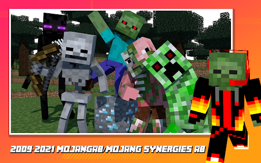 Addon Mobs Skin for Minecraft - Image screenshot of android app
